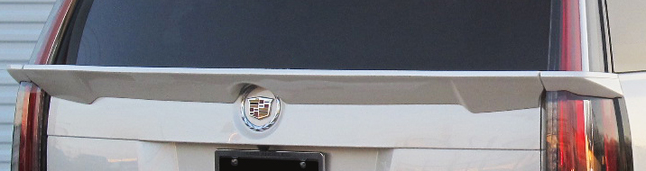 REAR ROOF SPOILER Old Cadillac Emblem